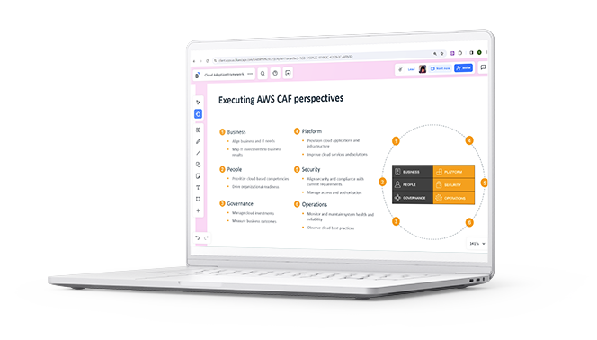 Laptop w CAF template